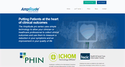 Desktop Screenshot of amplitude-clinical.com
