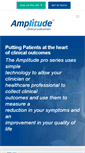Mobile Screenshot of amplitude-clinical.com